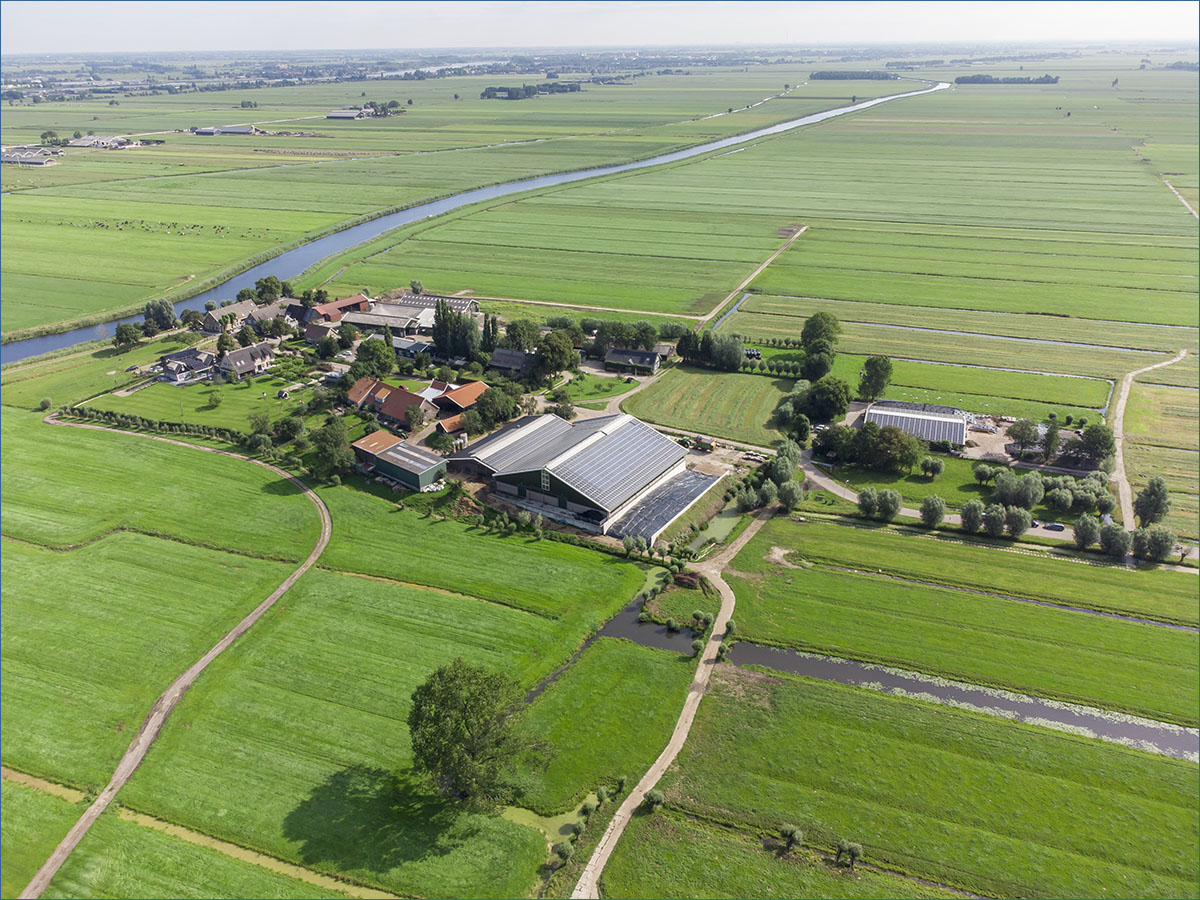 luchtfotografie boerderij